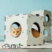 Đồ chơi cho “hoàng thượng” làm từ giấy tái chế